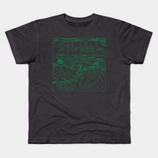 To the White Sea - Artwork (Green) Kids T-Shirt